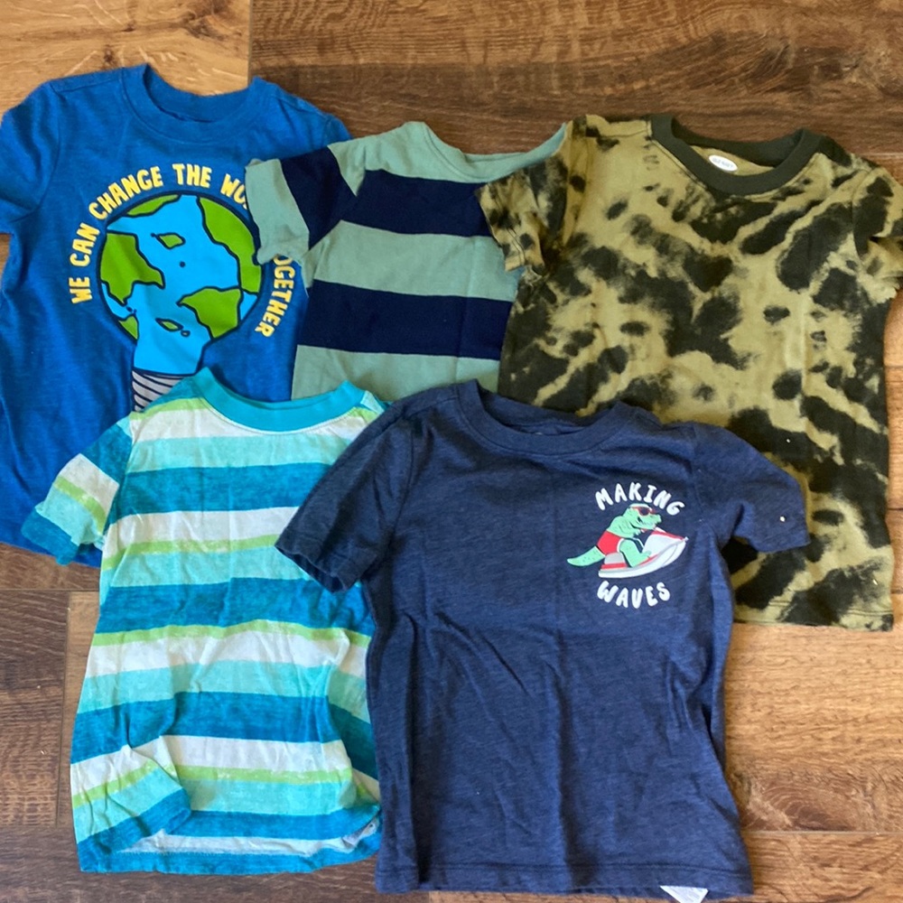 Boys 4T short sleeve t shirt bundle